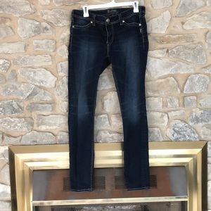 Barely worn W32/L31 silver suki skinny jeans
